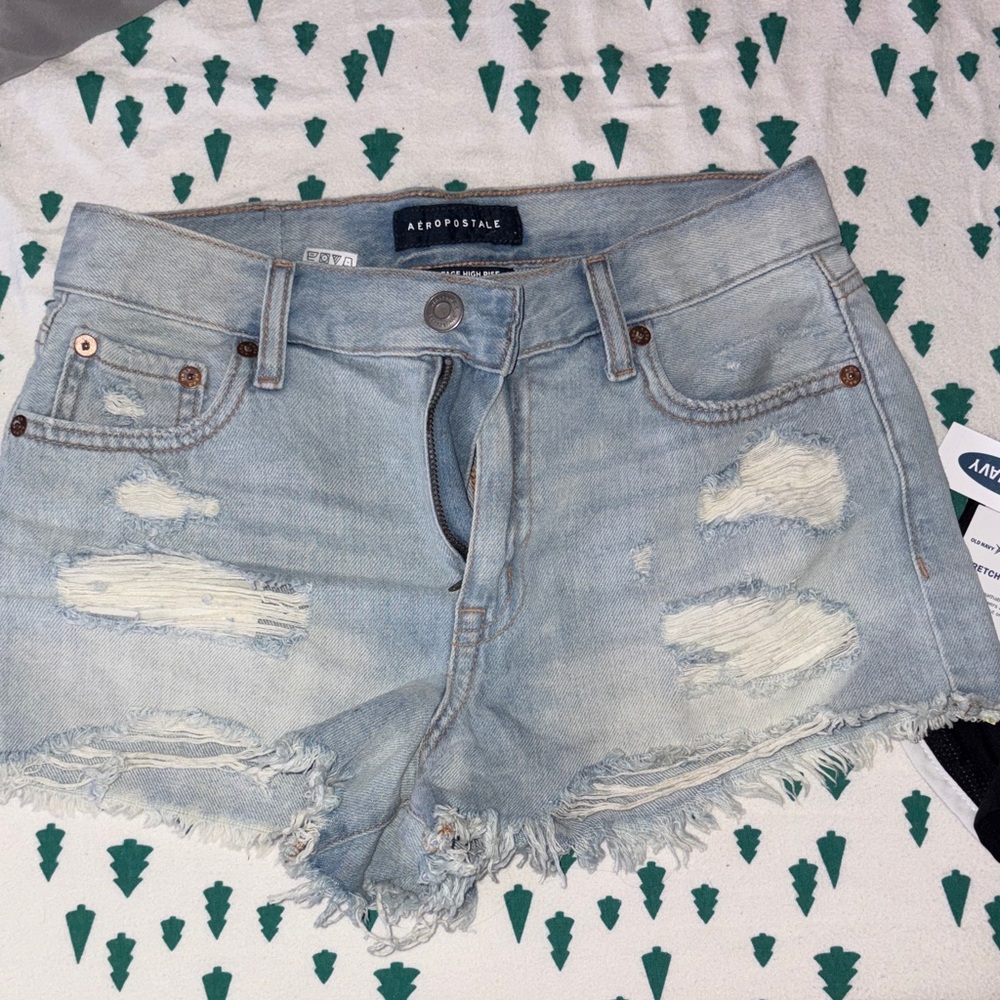 Aeropostale Vintage High Rise Shorty